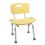 Yellow Bathroom Safety Shower Tub Bench Chair with Back