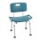 Teal Bathroom Safety Shower Tub Bench Chair with Back