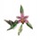 Bovano Enamel Copper Wall Art Hummingbird Orchid Flower