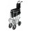 Go Cart Light Weight Transport Wheelchair with Swing-away Footrest