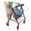 Aluminum Rollator with Fold Up and Removable Back Support