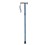 Adjustable Lightweight Red Crackle Folding Cane with Gel Hand Grip