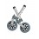 Swivel Lock 5" Walker Wheels