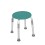 Adjustable Height Teal Bath Stool