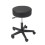 Padded Seat Revolving Pneumatic Adjustable Height Stool with Plastic Base