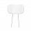 White Bellavita Padded Headrest