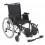 Cougar Ultra Lightweight Rehab Wheelchair with Detachable Adjustable Desk Arms and Elevating Leg Rest