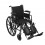 Cruiser III Light Weight Wheelchair with Flip Back Removable Adjustable Desk Arms and Elevating Leg Rest