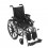 Viper Wheelchair with Flip Back Removable Desk Arms and Elevating Leg Rest