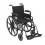 Viper Wheelchair with Flip Back Removable Adjustable Desk Arms and Swing Away Footrest