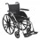 Viper Wheelchair with Flip Back Removable Full Arms and Swing Away Footrest