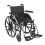 Viper Wheelchair with Flip Back Removable Full Arms and Swing Away Footrest