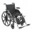 Viper Wheelchair with Flip Back Removable Desk Arms and Elevating Leg Rest