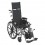 Viper Plus Light Weight Reclining Wheelchair with Elevating Leg rest and Flip Back Detachable Desk Arms