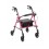 Breast Cancer Awareness Adjustable Height Pink Rollator