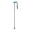 Silver Mist Folding Canes with Glow Gel Grip Handle
