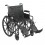 Silver Sport 2 Wheelchair with Detachable Desk Arms and Elevating Leg Rest