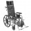 Sentra Reclining Wheelchair with Detachable Adjustable Full Arms