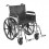 Sentra Extra Heavy Duty Wheelchair with Detachable Full Arms and Swing Away Footrest