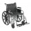 Sentra EC Heavy Duty Wheelchair with Detachable Desk Arms and Swing Away Footrest