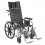 Sentra Reclining Wheelchair with Detachable Adjustable Full Arms