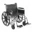Sentra EC Heavy Duty Wheelchair with Detachable Full Arms and Swing Away Footrest