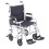 Poly Fly Light Weight Transport Chair Wheelchair with Swing away Footrest