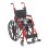 Wallaby Pediatric Red 12" Folding Wheelchair