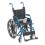 Wallaby Pediatric Blue 14" Folding Wheelchair