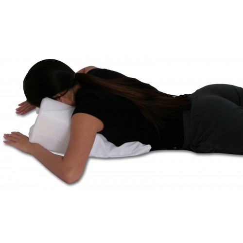 DeluxeComfort Stomach Sleeper Face Down Pillow Two Sizes
