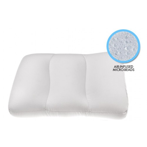 King size top microbead pillow