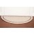 Deluxe Comfort Henley Wool Rug - Round And Half Hand Tufted Area Rugs - Silver