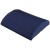 Softeze Memory Foam Back Cushion wNavy Polycotton Cover - L 14" x H 3" x W 12"