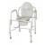 Drop Arm Commode Deluxe-KD Steel