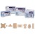 Coverlet Fabric Shapes 4-Wing Bx/50