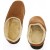 Mens Memory Foam Microsuede Slip-On House Slipper, Size 7-8 - Soft Wear Resistant Microsuede - Slip Resistant Durable Rubber Sole - Warm Cozy Wool