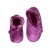 Deluxe Comfort Women's Memory Foam Slippers, Size 5-6 - Faux Fur Lined Suede - Indoor House Slipper - Non-Slip Rubber Sole - Womens Slippers, Purple