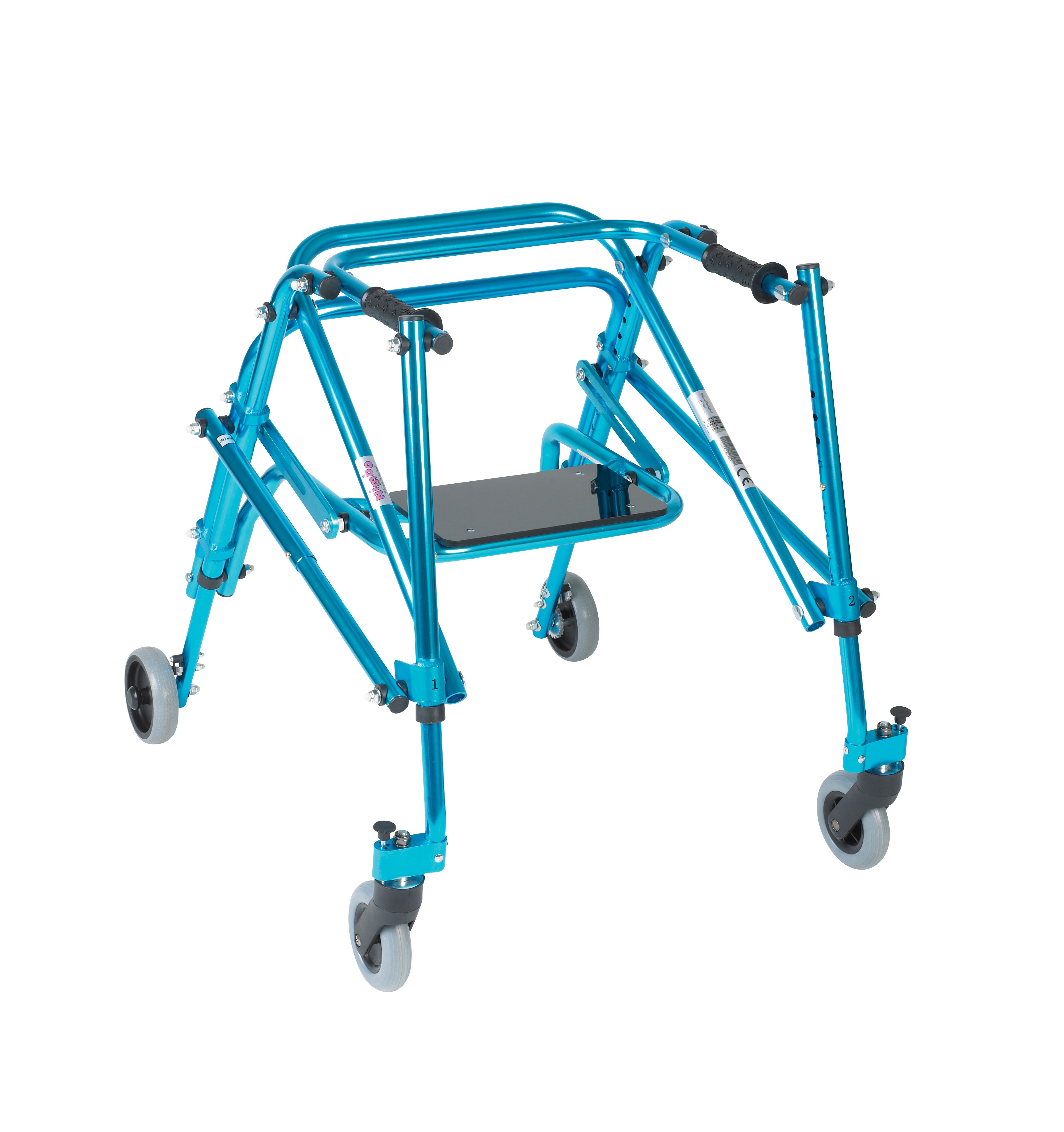 Youth Nimbo Rehab Lightweight Cornflower Blue Posterior Posture Walker with Seat
